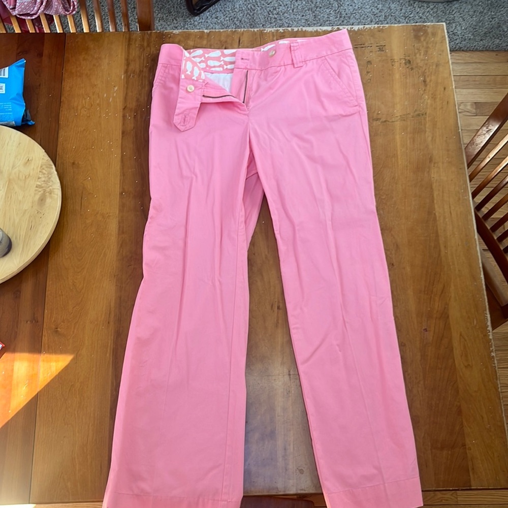 Pink Vineyard Vine Pants